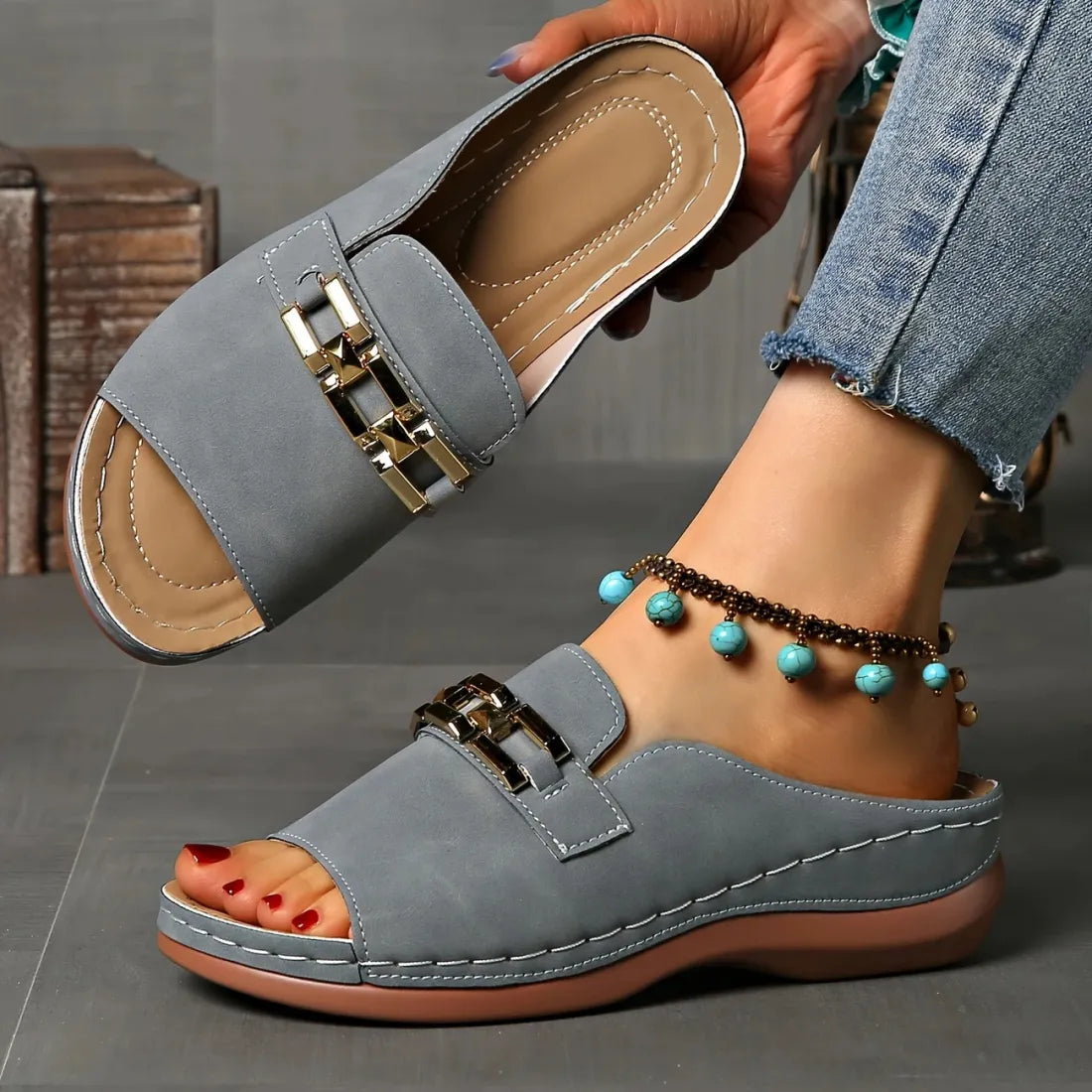 Dalia™ – Sandalen där stil möter ortopedisk komfort