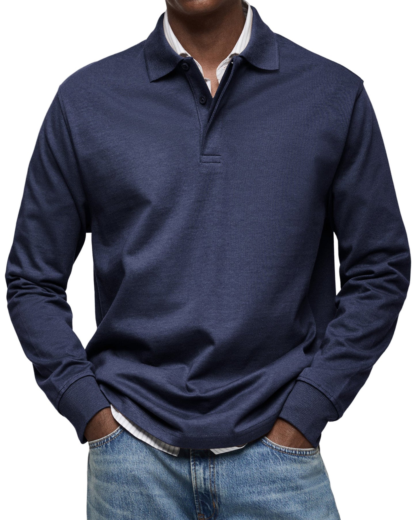 Tom™ | Långärmad Pikétröja
