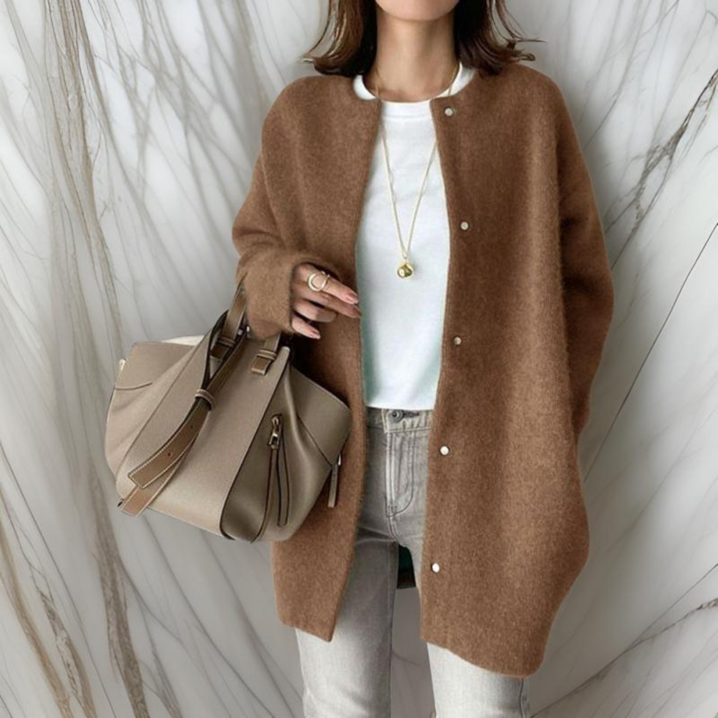 Zilvia™ | Varm och elegant cardigan