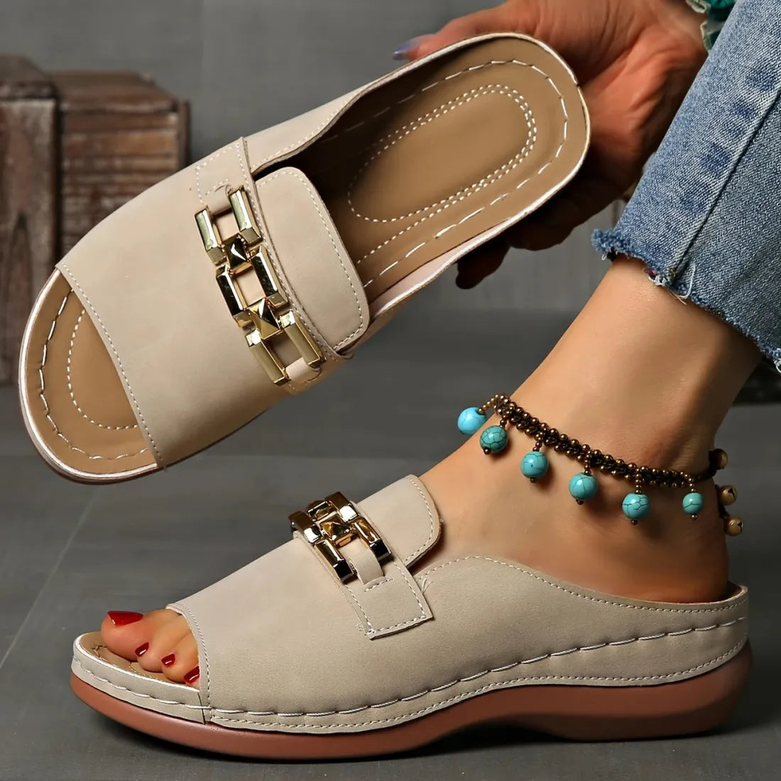 Dalia™ – Sandalen där stil möter ortopedisk komfort