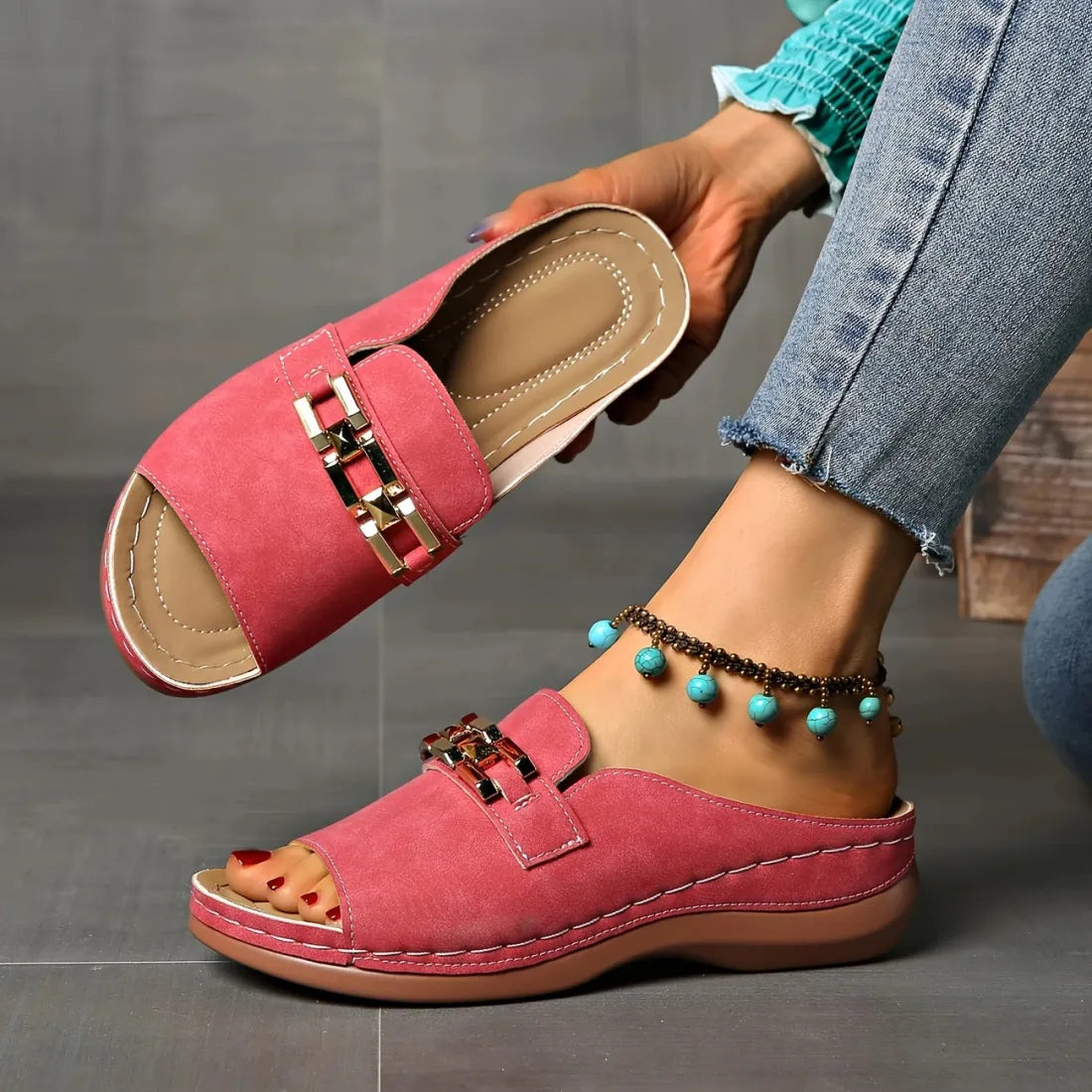 Dalia™ – Sandalen där stil möter ortopedisk komfort