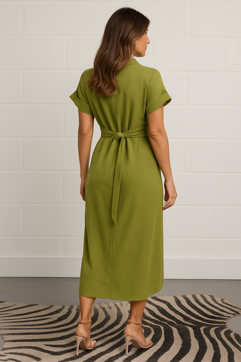 Valerie™ | Elegant Veckad Klänning