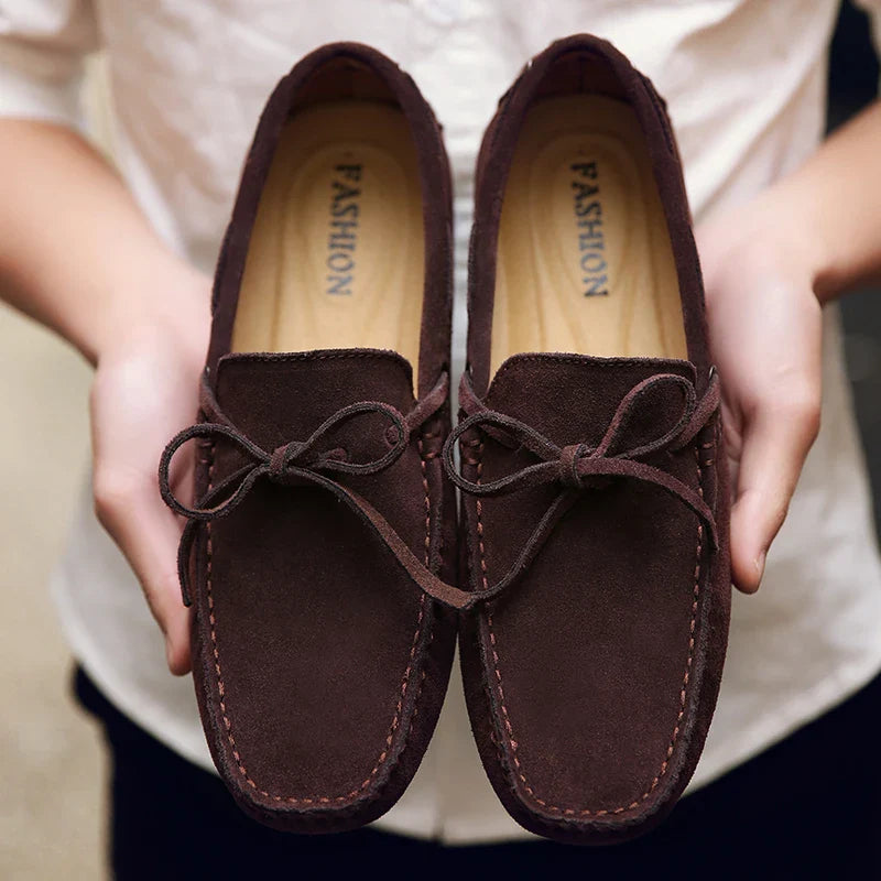 Luca™ Sommarloafers i Mocka
