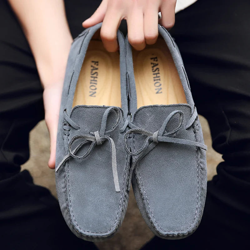 Luca™ Sommarloafers i Mocka