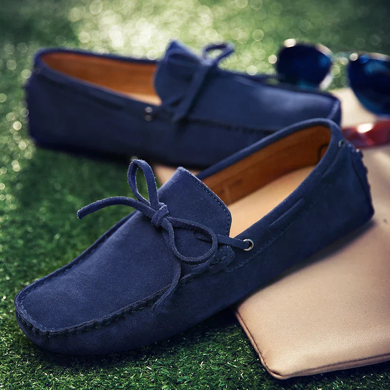 Luca™ Sommarloafers i Mocka