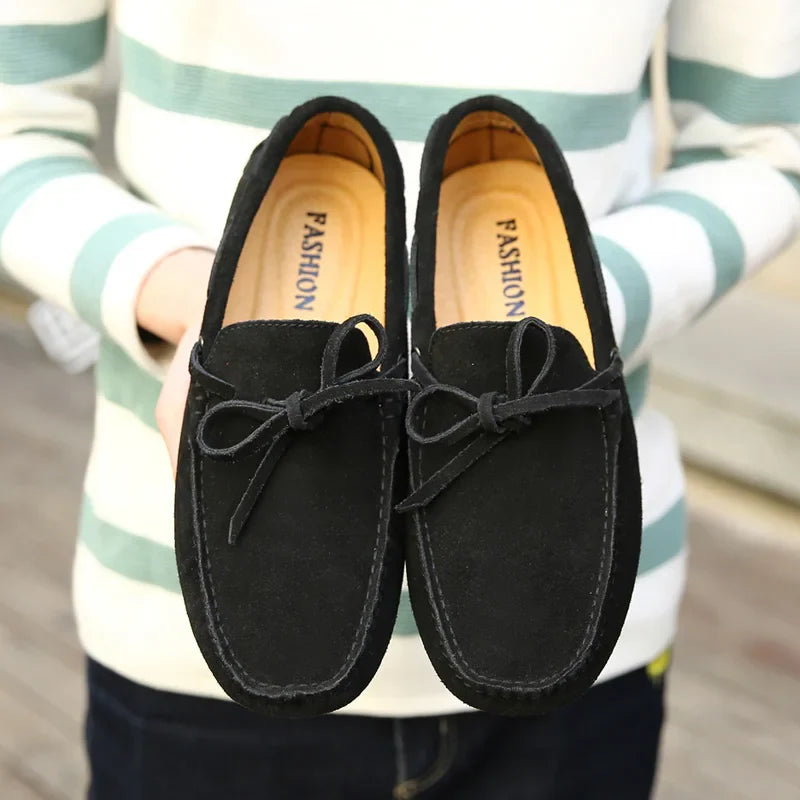 Luca™ Sommarloafers i Mocka