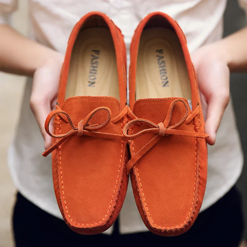 Luca™ Sommarloafers i Mocka