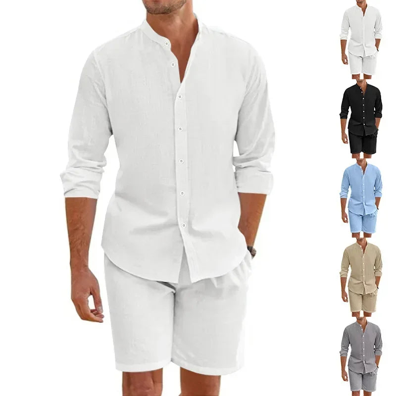Hans - Sommerliches Leinen-Set