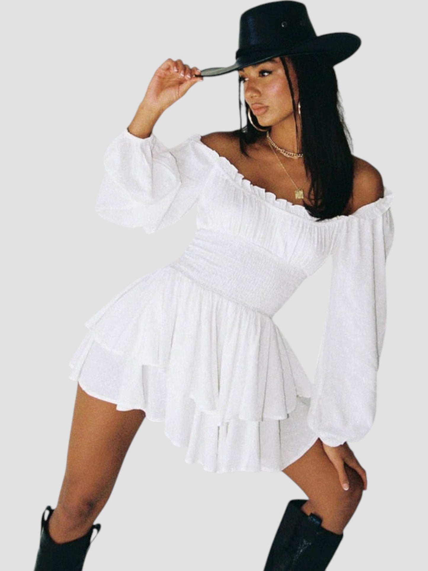 Allegra | Off-Shoulder Klänning