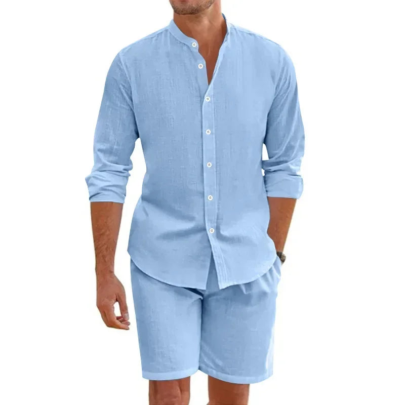 Hans - Sommerliches Leinen-Set