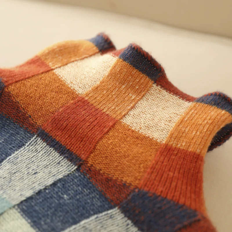 Julia™ | Polokrage med patchworkmönster