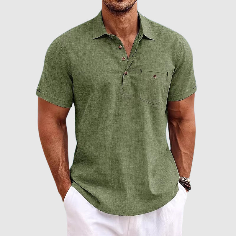 Theodore Linneskjorta i Polo-stil™
