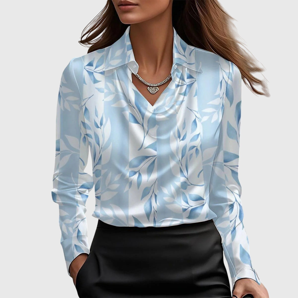 Élégance Satinée™ – Blus i Lyxig Satin