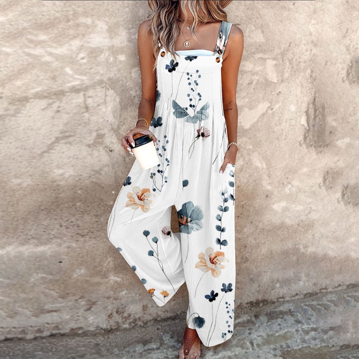 Kirsti™ | Ermeløs jumpsuit