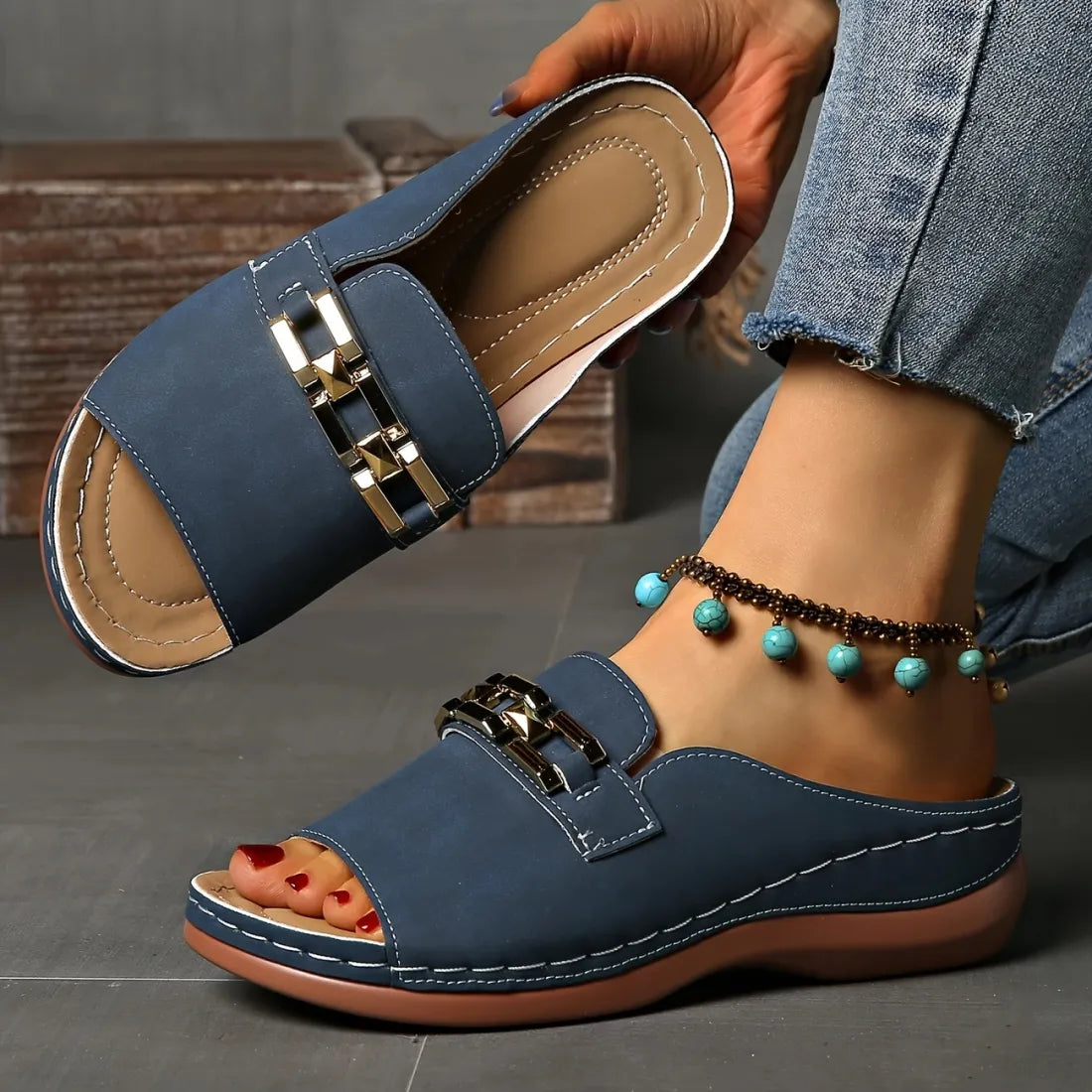 Dalia™ – Sandalen där stil möter ortopedisk komfort