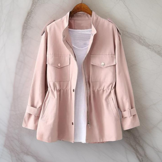 Evy™ | Blush Utility-jacka