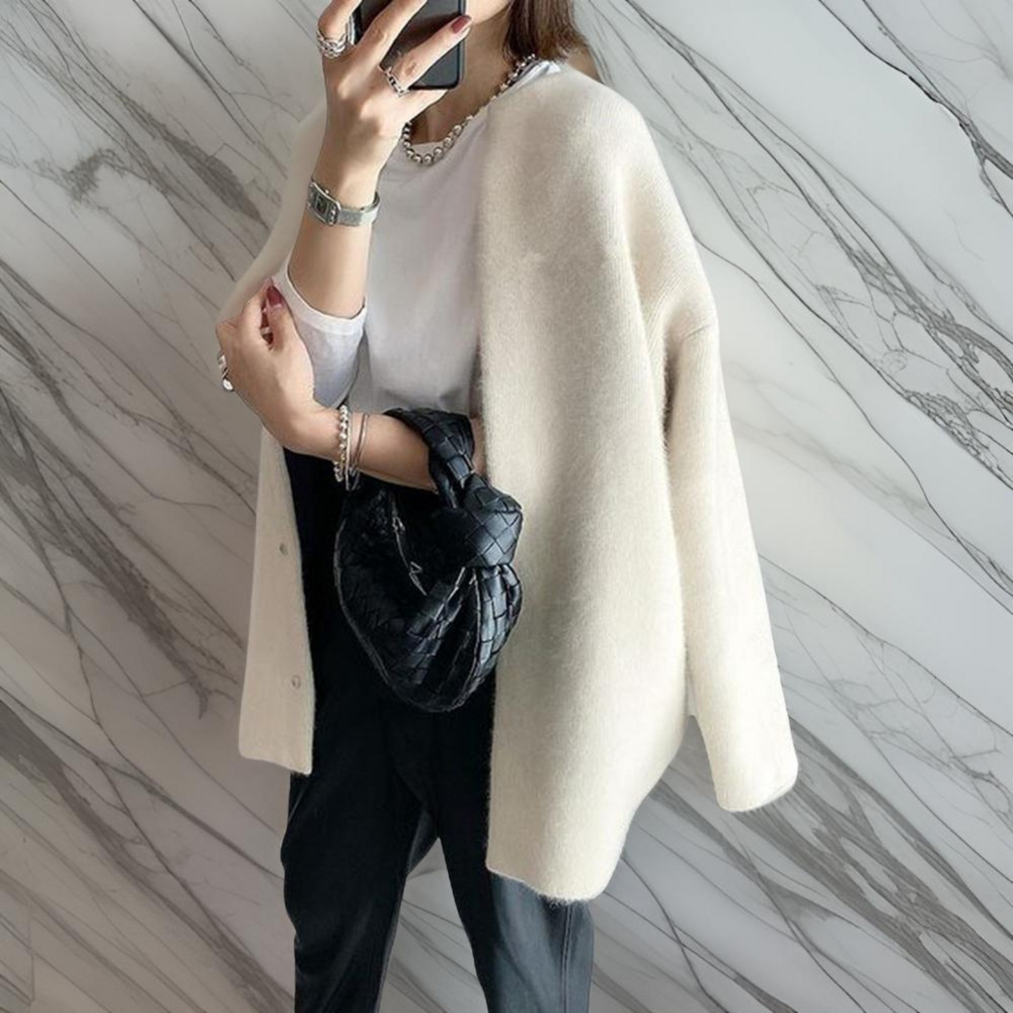 Zilvia™ | Varm och elegant cardigan