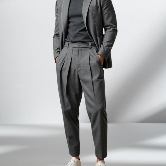 Dieter - Elegante Melierte Hose