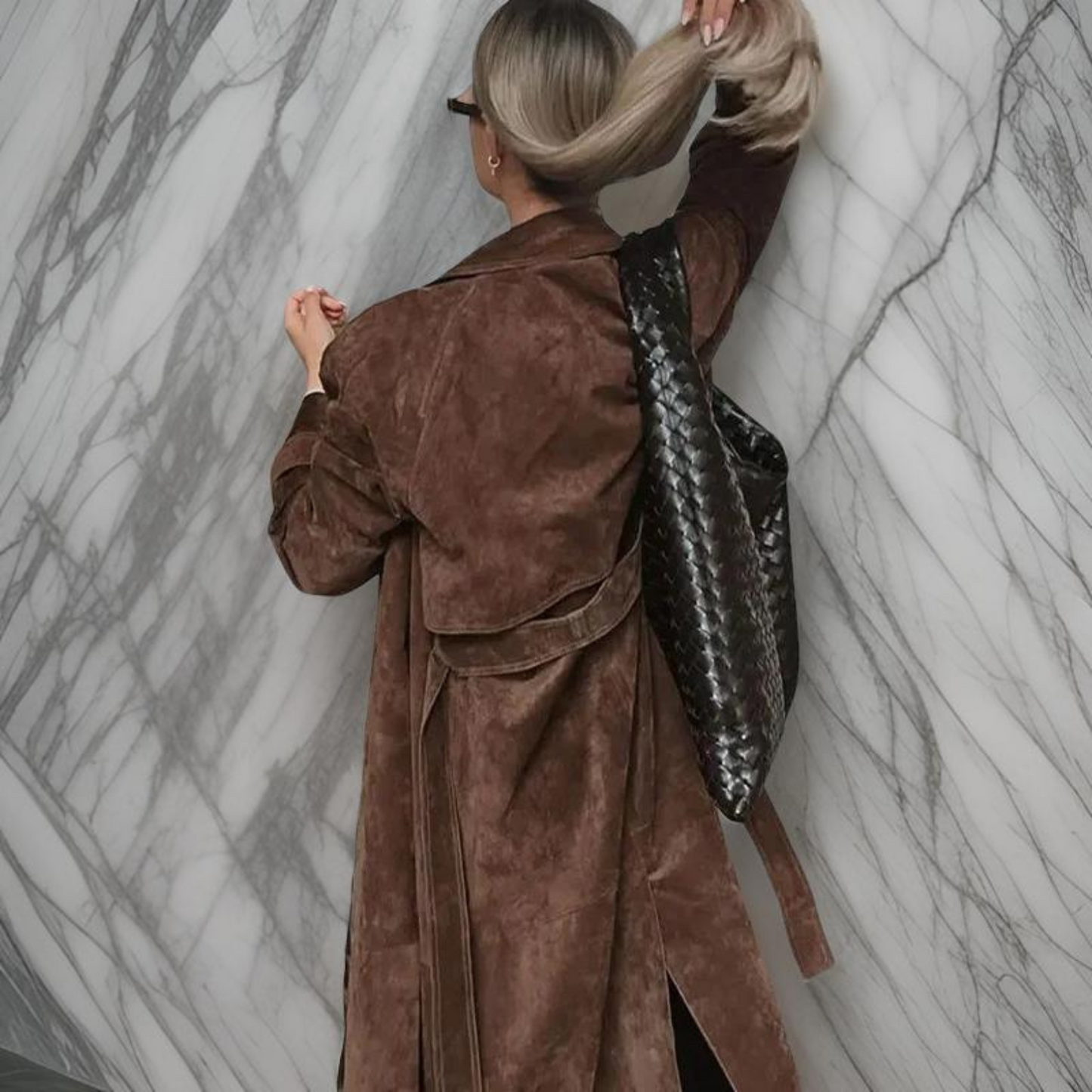 Clarinda™ | Trenchcoat i mocka