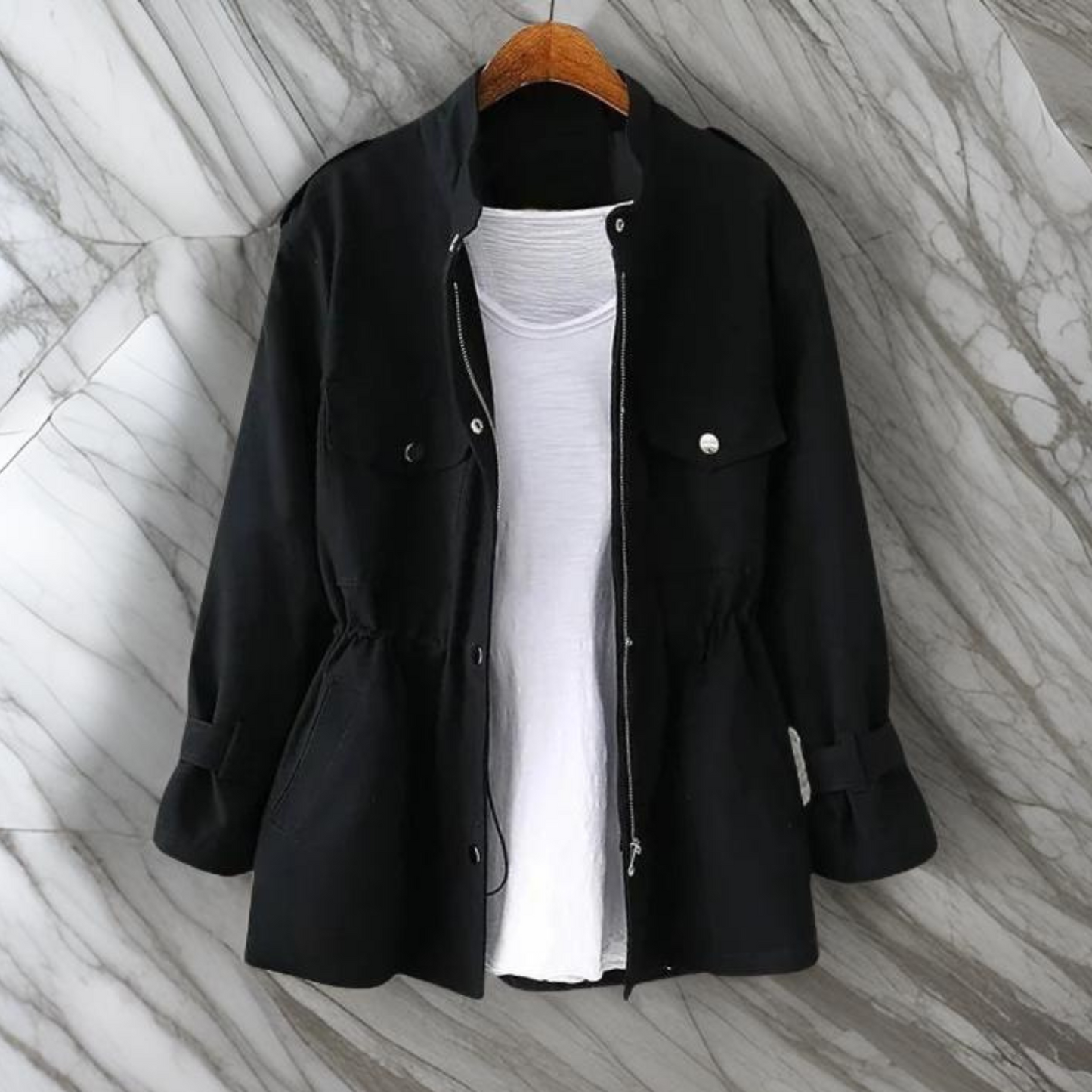 Evy™ | Blush Utility-jacka