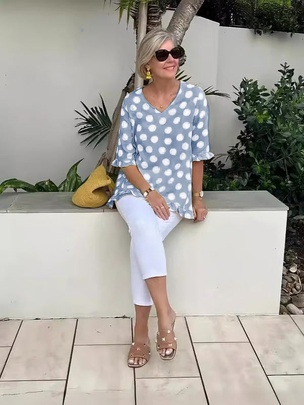 Johanna™ | Elegant vintage-topp
