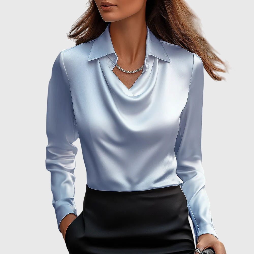 Élégance Satinée™ – Blus i Lyxig Satin