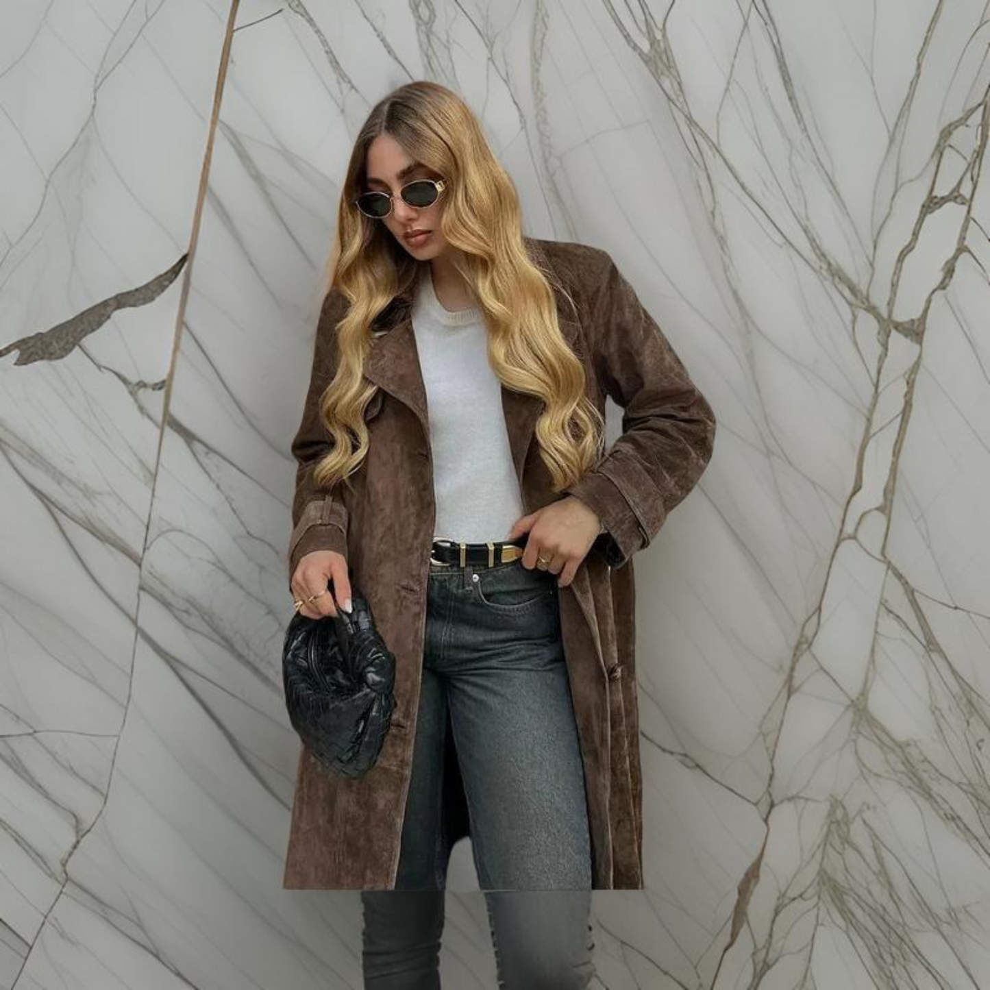 Clarinda™ | Trenchcoat i mocka