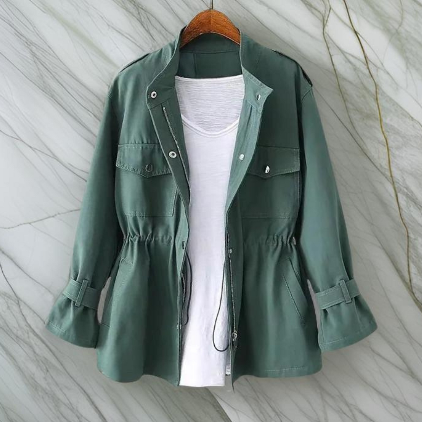 Evy™ | Blush Utility-jacka