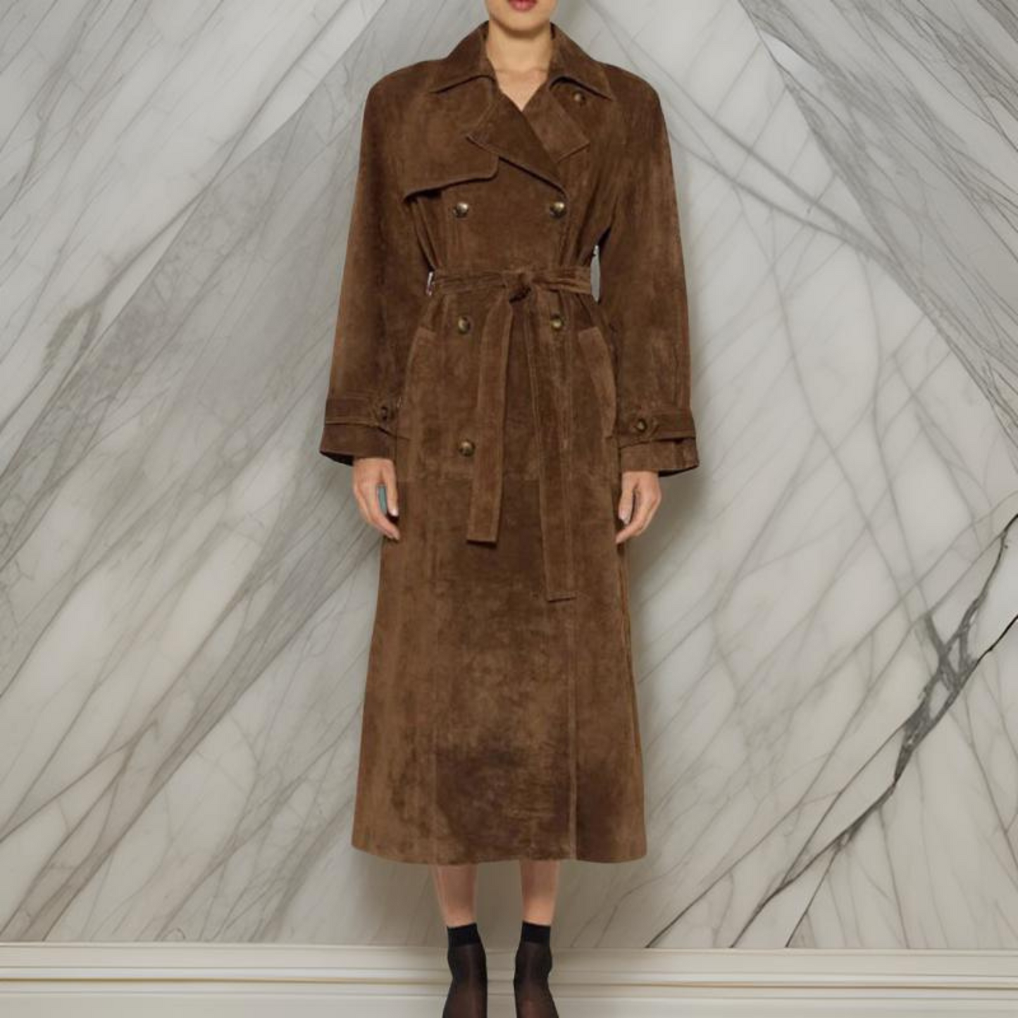 Clarinda™ | Trenchcoat i mocka