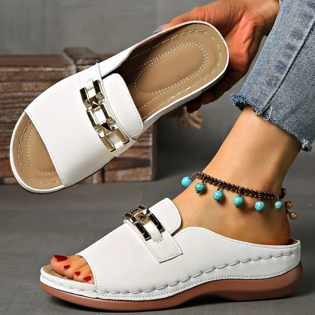 Dalia™ – Sandalen där stil möter ortopedisk komfort