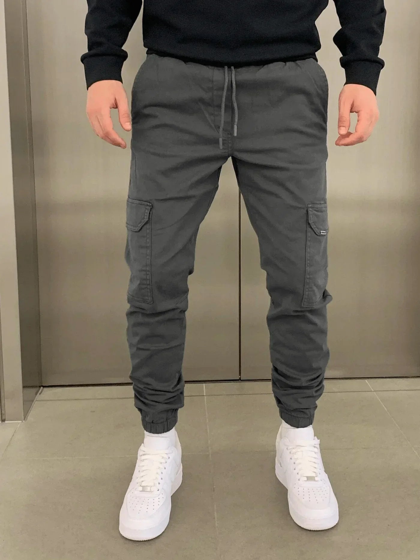 Karl - Pantalon cargo stretch