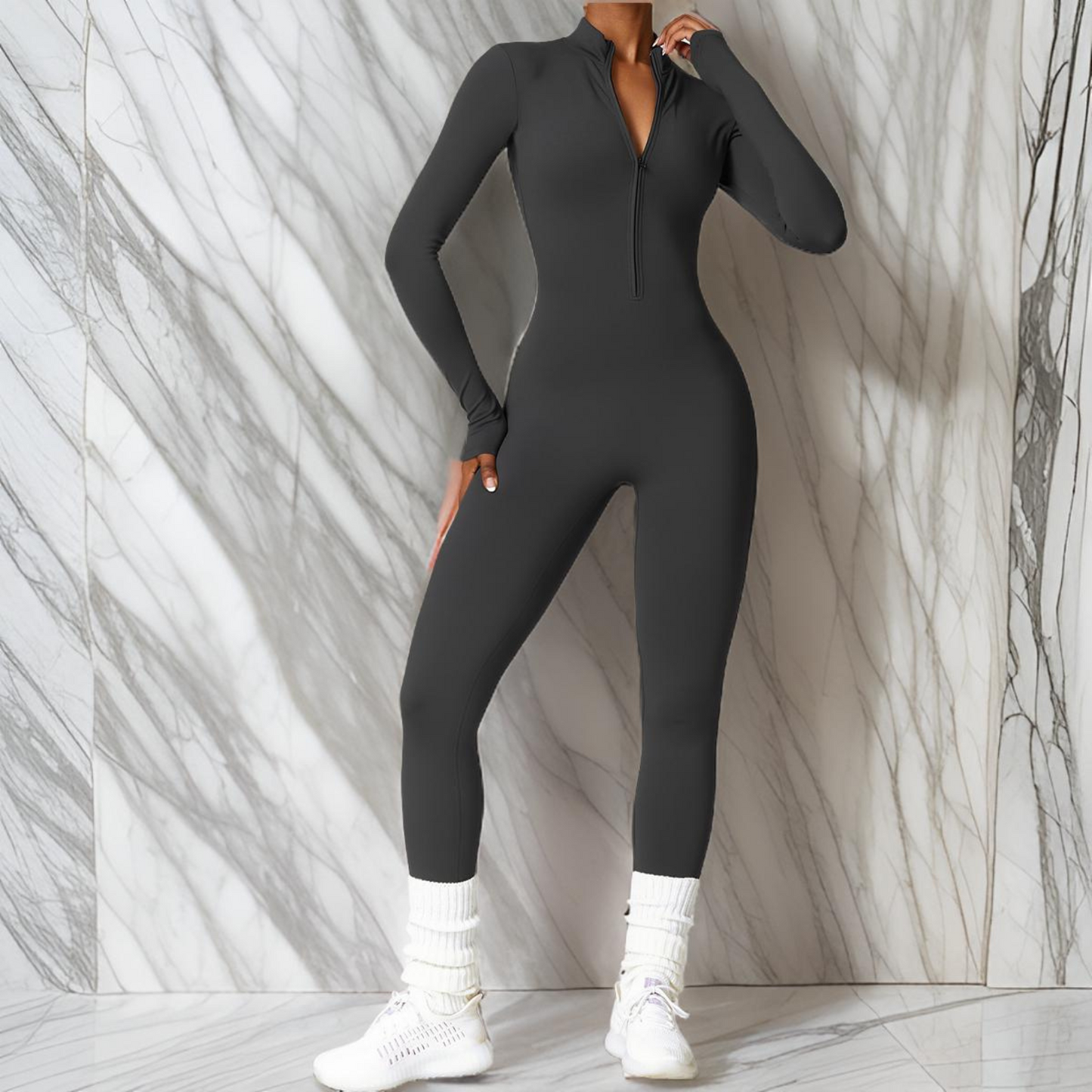 Bodina™ | långärmad jumpsuit