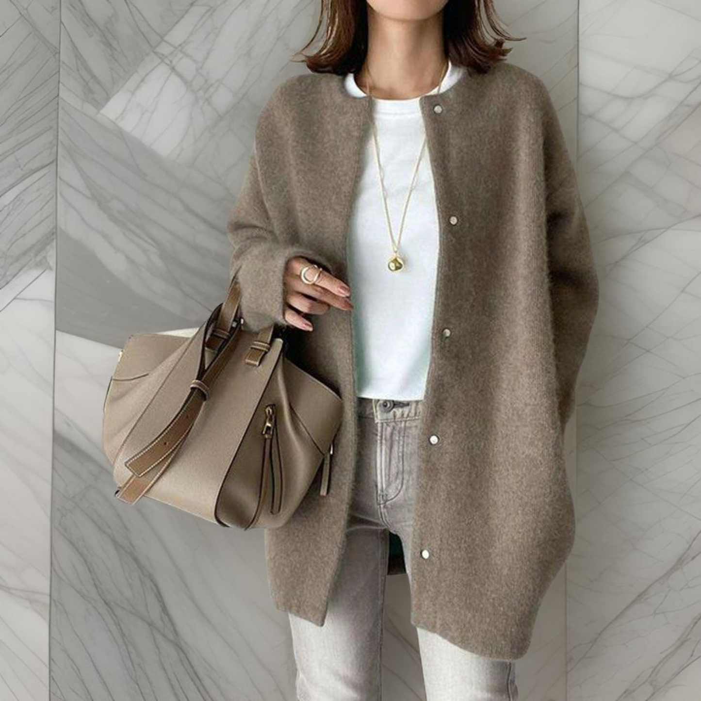 Zilvia™ | Varm och elegant cardigan
