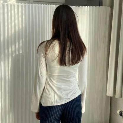 Liana™ | Blus med utsvängda ärmar