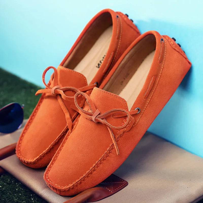 Luca™ Sommarloafers i Mocka
