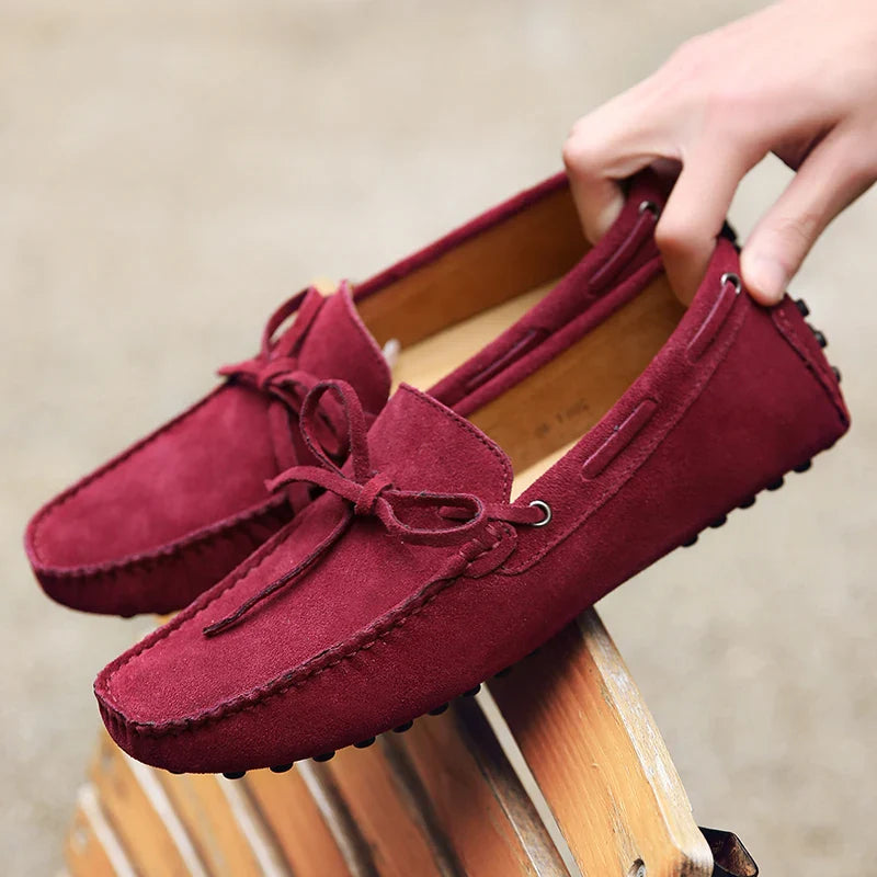 Luca™ Sommarloafers i Mocka