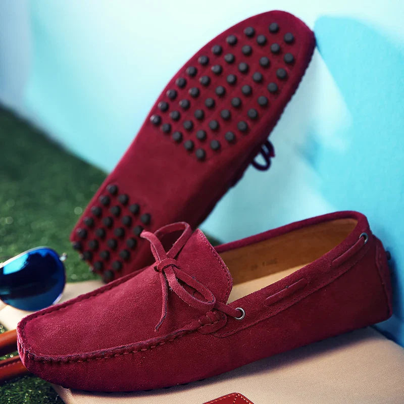 Luca™ Sommarloafers i Mocka