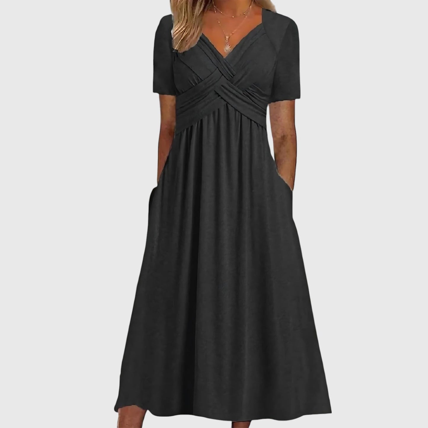 Mirone™ | Elegant Midi Klänning