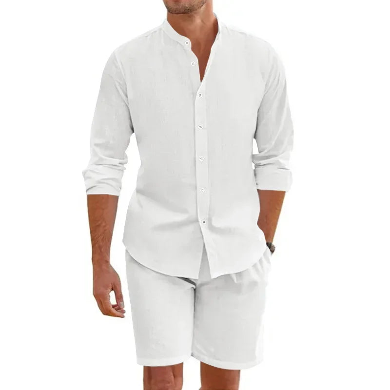 Hans - Sommerliches Leinen-Set