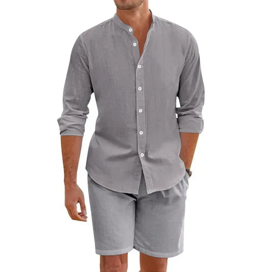 Hans - Sommerliches Leinen-Set