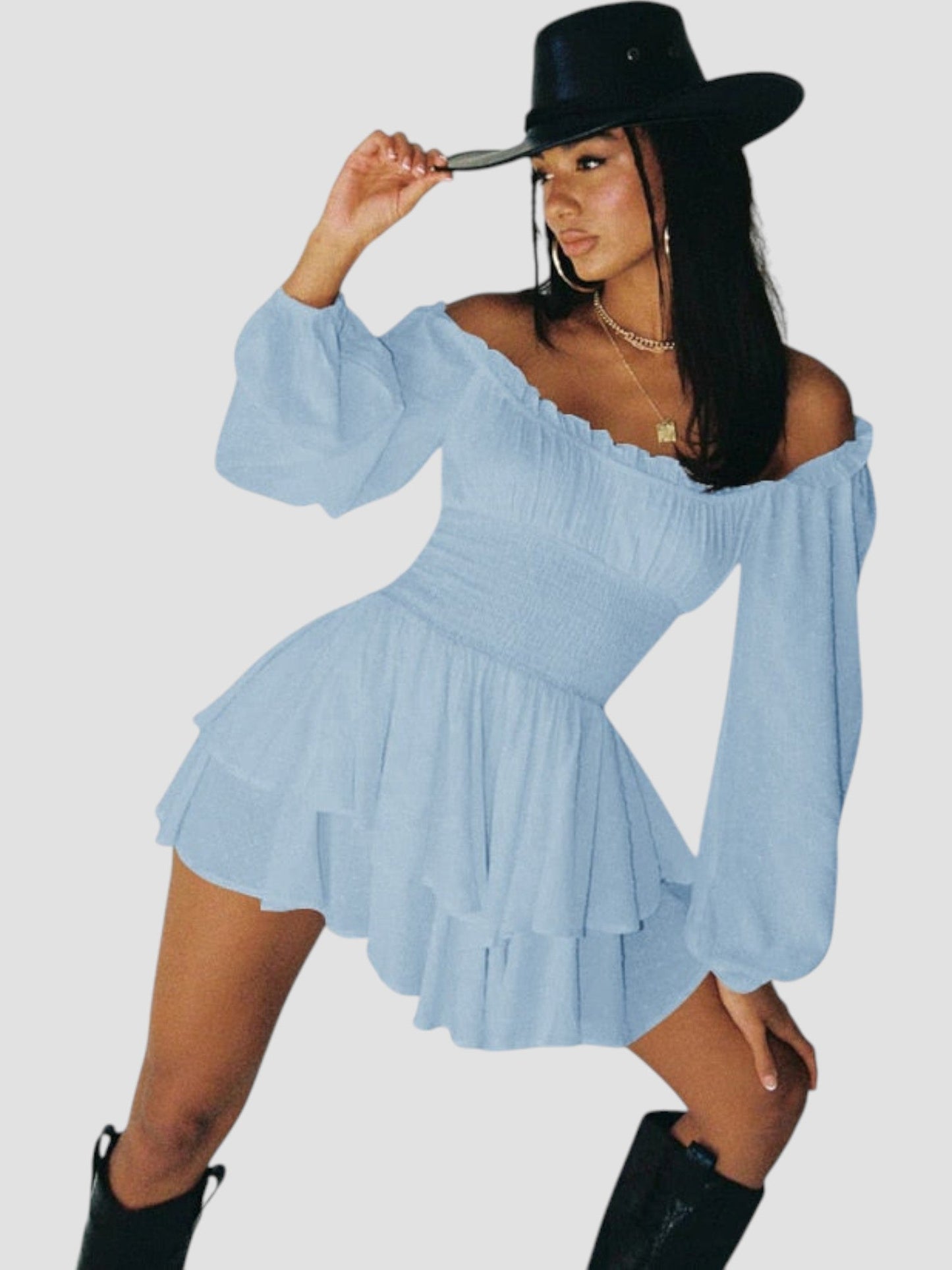 Allegra | Off-Shoulder Klänning