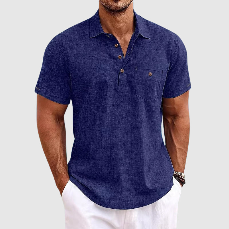 Theodore Linneskjorta i Polo-stil™