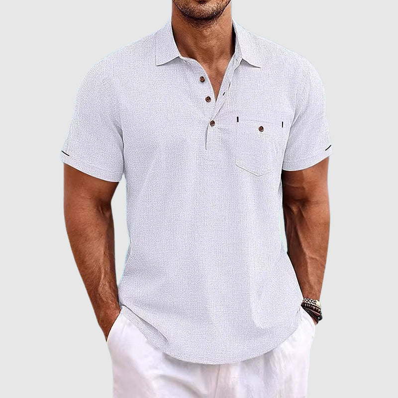 Theodore Linneskjorta i Polo-stil™