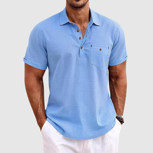 Theodore Linneskjorta i Polo-stil™
