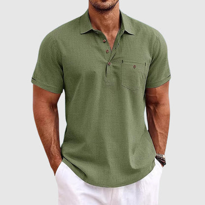 Theodore Linneskjorta i Polo-stil™