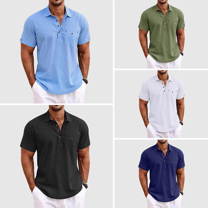 Theodore Linneskjorta i Polo-stil™