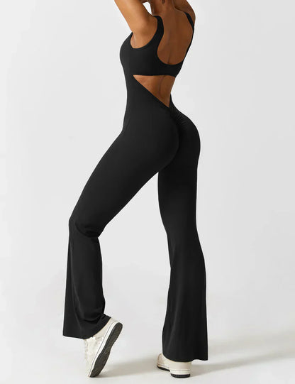 Elina™ | Jumpsuit med V-rygg