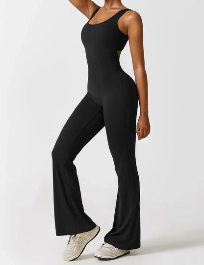 Elina™ | Jumpsuit med V-rygg