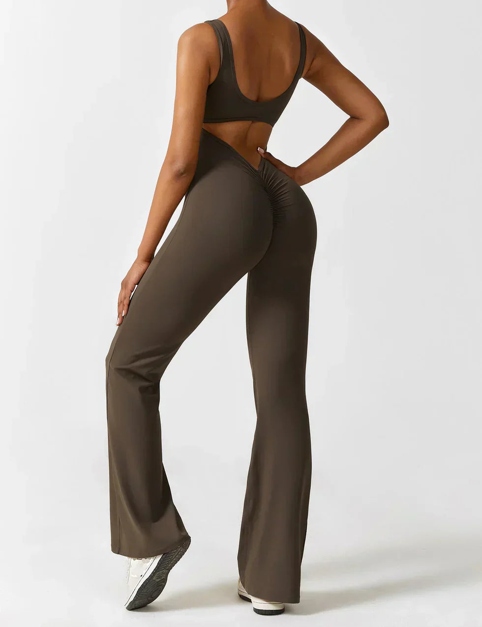 Elina™ | Jumpsuit med V-rygg