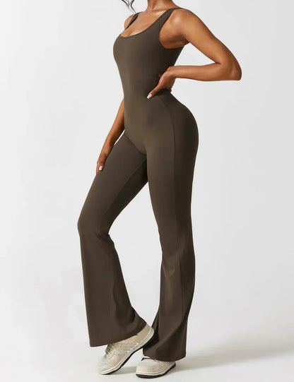 Elina™ | Jumpsuit med V-rygg